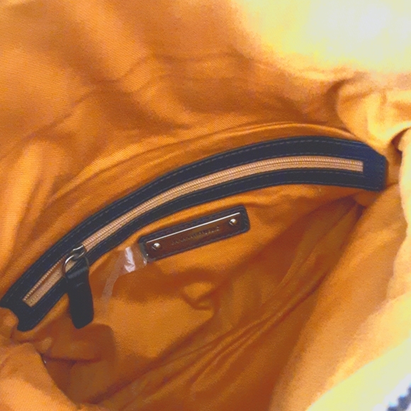 Banana Republic Blue Leather Studded Shoulder Bag - Picture 4 of 4